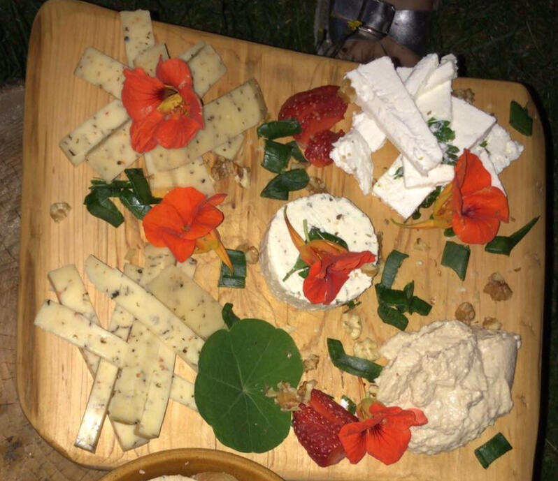 Local cheese board